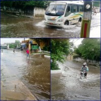 Rua alagada