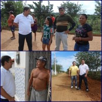 Prefeito visita conjunto Mão Santa