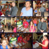 Promotor em escola do bairro Nova Esperança