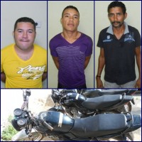 quadrilha especializada em roubo de motos