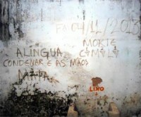 parede da cela