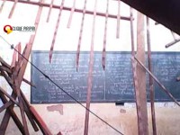 teto de escola cai em Piripiri