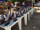 1º Desafio do Peixe- Troféus para os cinco primeiros por categora