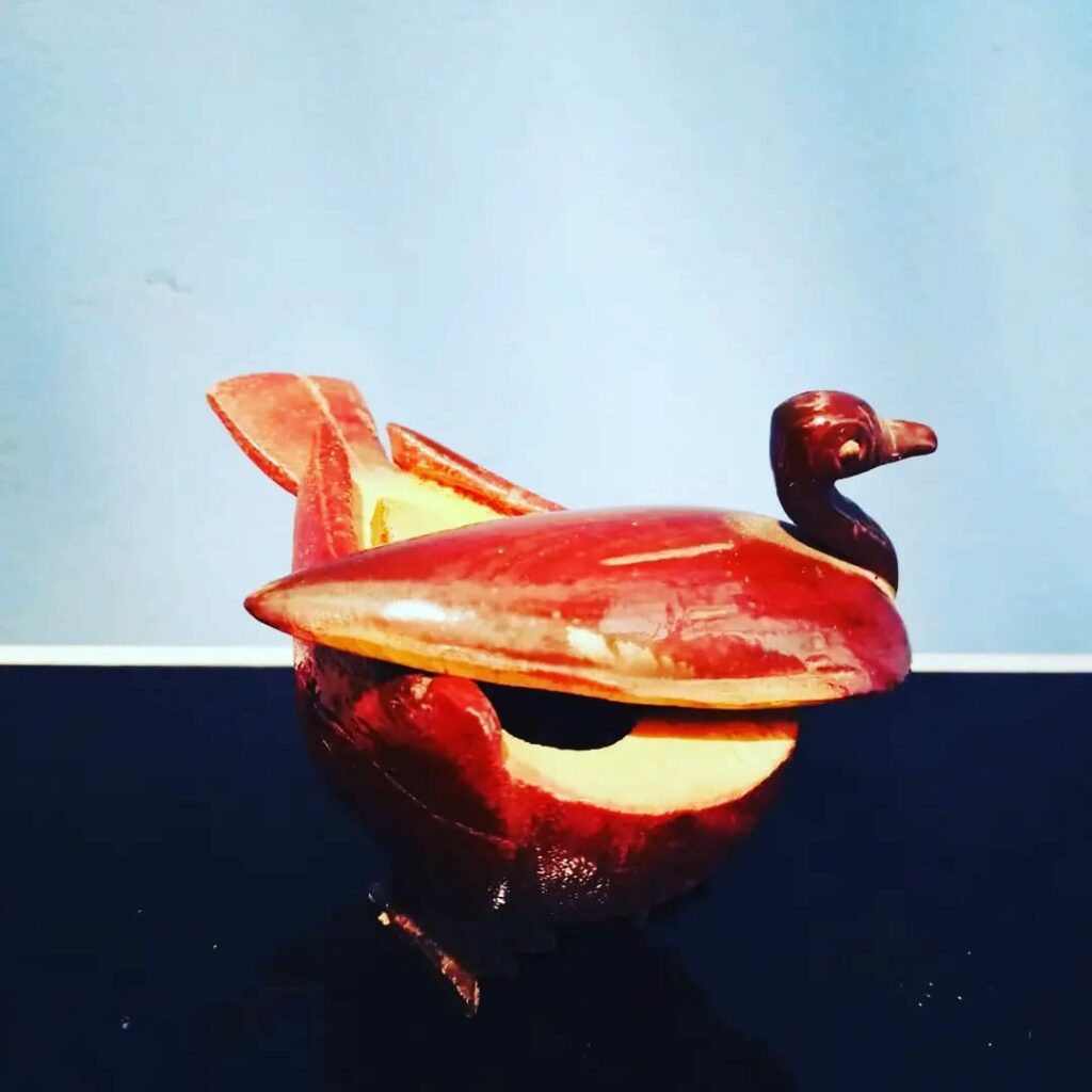 Escultor esperantinense concede entrevista para o e expõe