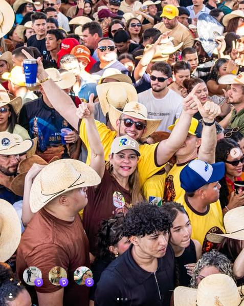 Fernanda Marques prestigiou a XXIV  Festa do Vaqueiro em Morro do Chapéu do Piauí