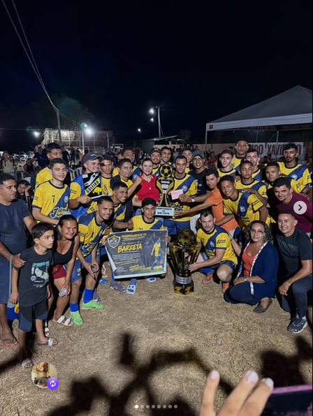 Prefeita Fernanda Marques prestigiou a grande final do 16º Campeonato do Boi no Assentamento Palmares em Luzilândia